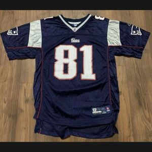 VTG Reebok Randy Moss NEW ENGLAND PATRIOTS Youth NFL Team JERSEY Size XL (18-20)